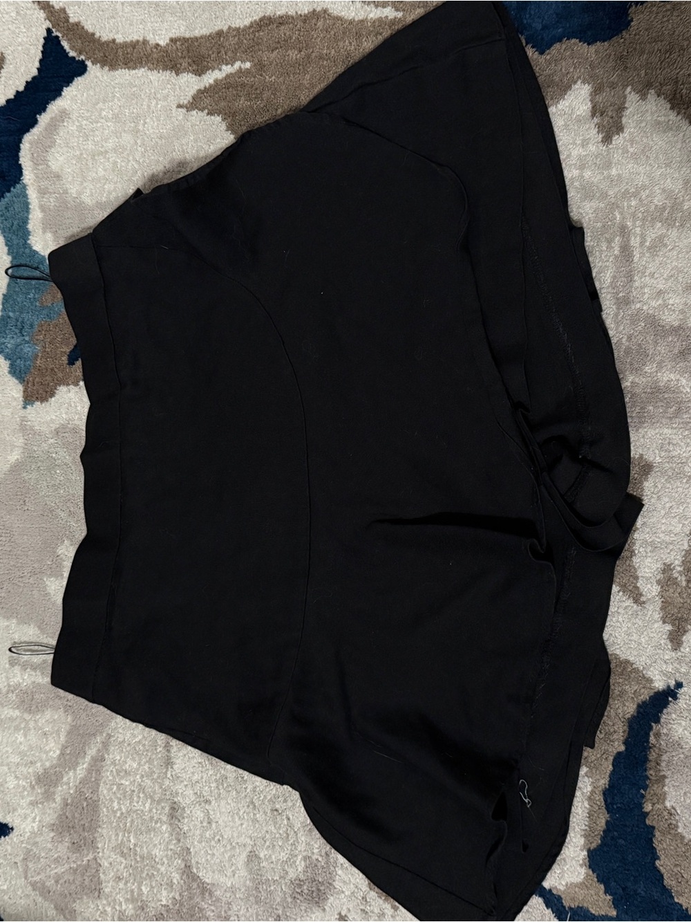 Zara Black Skirted Shorts